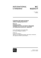 IEC 61223-2-7 Ed. 1.0 en PDF