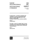 IEC 61834-7 Ed. 1.0 b PDF