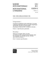 IEC 61834-1 Ed. 1.1 b PDF