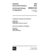 IEC 60364-6-61 Ed. 2.0 b PDF