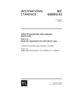 IEC 61029-2-11 Ed. 1.0 en PDF