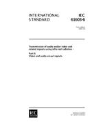 IEC 61603-6 Ed. 1.0 en PDF