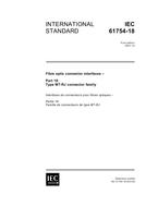 IEC 61754-18 Ed. 1.0 en:2001 PDF