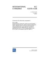 IEC 61076-4-108 Ed. 1.0 en PDF