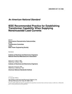 IEEE C57.110 PDF IEEE C57.110 PDF