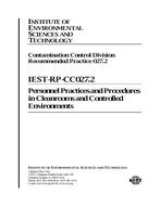 IEST RP-CC027.2 PDF