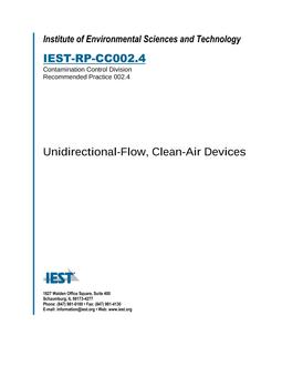 IEST RP-CC002.4 PDF