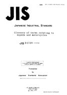JIS D 0109:1990 PDF