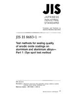 JIS H 8683-1:1999 PDF