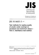 JIS H 8683-3:1999 PDF