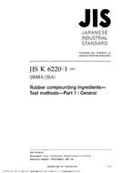 JIS K 6220-1:2001 PDF