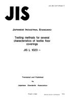 JIS L 1023 PDF