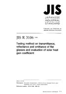 JIS R 3106:1998 PDF