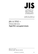 JIS A 5702 PDF JIS A 5702 PDF