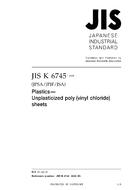 JIS K 6745:2008 PDF