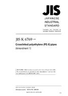 JIS K 6769:2004/AMENDMENT 1:2009 PDF