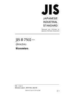 JIS B 7502 PDF