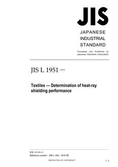 JIS L 1951 PDF