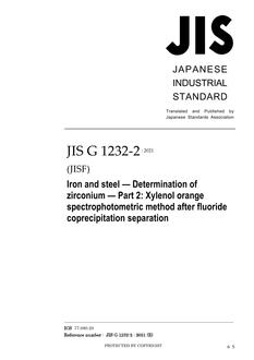 JIS G 1232-2 PDF