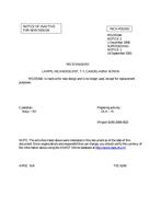 MIL MS15534A Notice 2 - Inactivation PDF