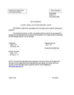 MIL MS17815B Notice 1 - Inactivation PDF