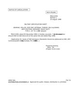 MIL MS21220D Notice 1 - Cancellation PDF