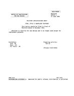 MIL MS21323A Notice 1 - Inactivation PDF