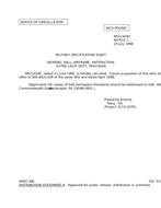 MIL MS21428C Notice 1 - Cancellation PDF