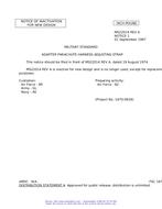 MIL MS22014A Notice 1 - Inactivation PDF