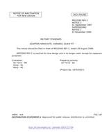 MIL MS22040C Notice 2 - Inactivation PDF