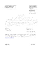 MIL MS24345G Notice 2 - Inactivation PDF