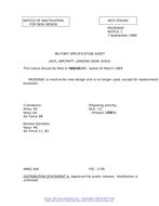 MIL MS26566C Notice 1 - Inactivation PDF