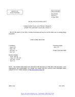 MIL MS27473M Notice 1 - Reactivation PDF