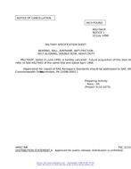 MIL MS27643F Notice 1 - Cancellation PDF