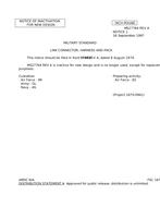 MIL MS27764A Notice 1 - Inactivation PDF