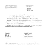 MIL MS3506C Notice 1 - Inactivation PDF