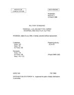 MIL MS35432A Notice 1 - Cancellation PDF