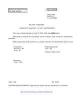 MIL MS51318B Notice 1 - Inactivation PDF
