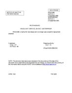MIL MS51319B Notice 2 - Inactivation PDF