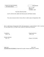 MIL MIL-C-11460 Notice 1 - Inactivation PDF