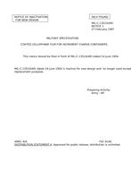 MIL MIL-C-13510 Notice 1 - Inactivation PDF