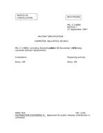MIL MIL-C-14894 Notice 1 - Cancellation PDF