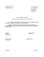 MIL MIL-C-1690D Notice 2 - Cancellation PDF
