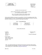 MIL MIL-C-17/161 Notice 1 - Cancellation PDF