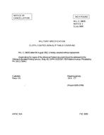 MIL MIL-C-19635 Notice 1 - Cancellation PDF