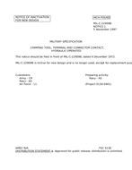MIL MIL-C-22909B Notice 1 – Inactivation PDF MIL MIL-C-22909B Notice 1 - Inactivation PDF