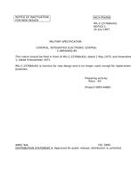 MIL MIL-C-23768A Notice 1 - Inactivation PDF