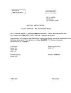 MIL MIL-C-24910B Notice 1 - Cancellation PDF