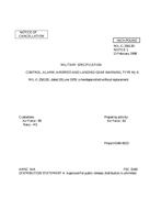 MIL MIL-C-25613D Notice 1 - Cancellation PDF