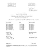 MIL MIL-C-28777/11A Notice 1 - Cancellation PDF